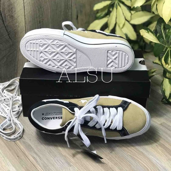 Converse xMademe One Star Platform Wood Ash SuedeW - Picture 3 of 8